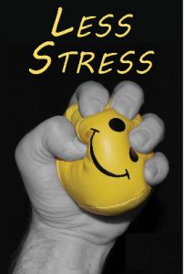 less stress