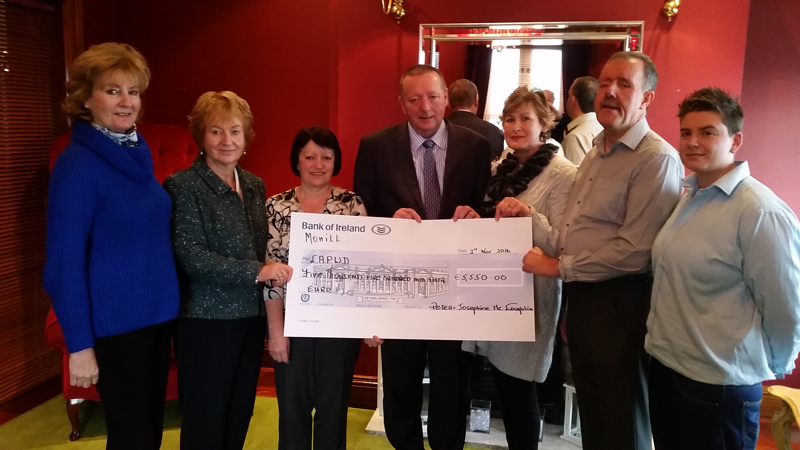 dance cheque