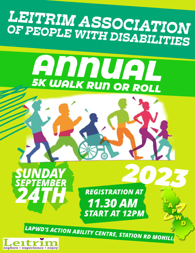LAPWD Annual 5Km walk run or roll